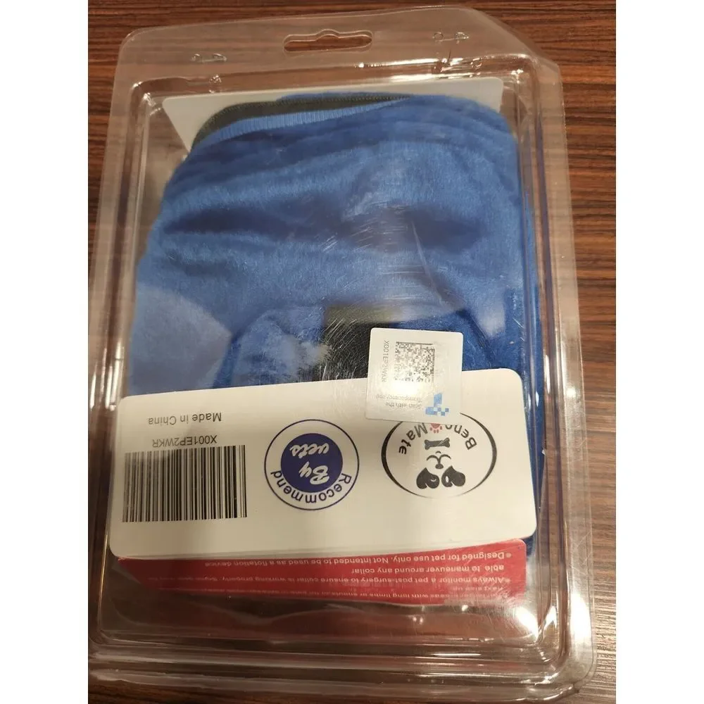BENCMATE Protective Soft Pet Recovery Inflatable Collar for Dogs & Cats‎ Size M